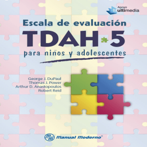 Escala TDAH-5: Evaluación para Niños y Adolescentes