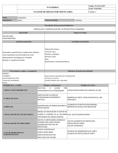 ARO Panadería: Análisis de Riesgos y Medidas de Control