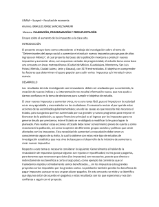 Impuestos a la Clase Alta en México: Análisis Económico