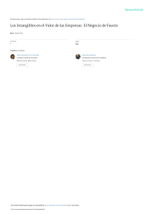 Intangibles en el Valor de Empresas: El Negocio de Fausto