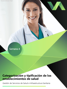 Categorización y Tipificación de Establecimientos de Salud