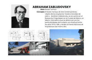 Museo Tamayo: Arquitectura de Zabludovsky y González de León