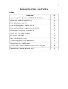 Índice de Instrumentos de Evaluación Clínica Cuantitativa