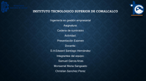 Cadena de Suministro: Conceptos, Modelos y Herramientas