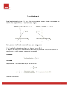 Función Lineal: Definición, Gráfica y Ejemplos