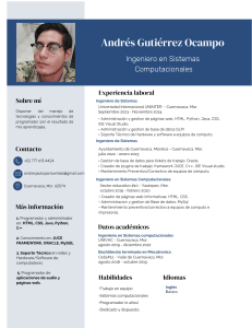 CV Andres Gutierrez