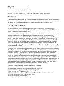 Vi&ntilde;a del Mar 15/12/00 INFORME DE EXPRESI&Oacute;N ORAL Y ESCRITA