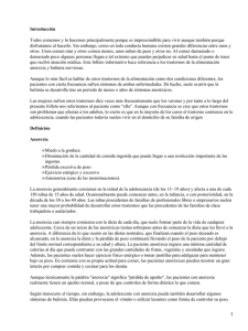 Introducción Todos comemos y lo hacemos principalmente porque es imprescindible para... disfrutamos al hacerlo. Sin embargo, como en toda conducta humana...