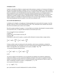 Aplicaciones del Teorema de Bernoulli