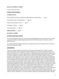 Resumen: BAJARSE AL MORO ESTRUCTURA EXTERNA INTRODUCCIÓN (José Luís Alonso de Santos)