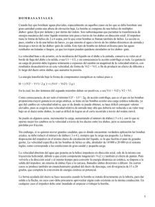 Bombas axiales