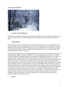 Cartas de invierno; Agustín Fernández Paz