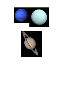 Catálogo del sistema solar