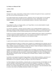 Chile en los siglos XVII y XVIII