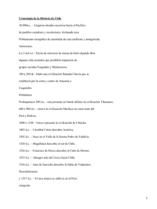 Cronología de la Historia de Chile
