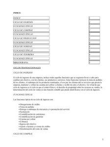 Ciclos transaccionales