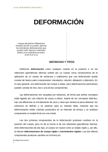 Deformaci&oacute;n