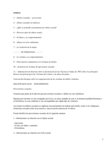Delitos sexuales