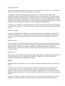 Deportes de aventura