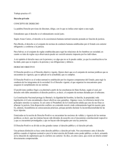 Derecho argentino y ramas jur&iacute;dicas