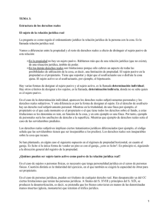 Derecho Civil espa&ntilde;ol: estructura de los derechos reales