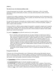 Derecho Civil español: Relaciones jurídicas reales