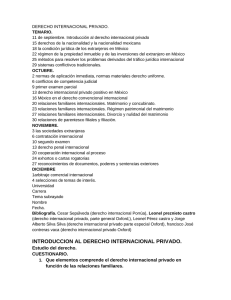 Derecho Internacional Privado (México)
