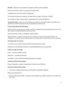 Derecho: Son externas por que se refiere a la conducta externa... Son bilaterales por que crean derechos y obligaciones