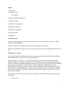 Derechos de los africanos