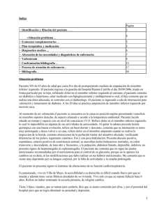 Índice − Identificación y filiación del paciente Situación problema − Exámenes complementarios