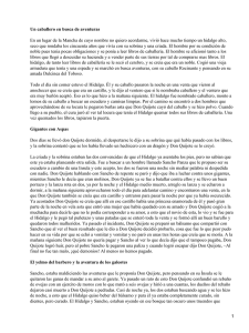 Un caballero en busca de aventuras