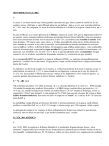 REACTORES NUCLEARES U