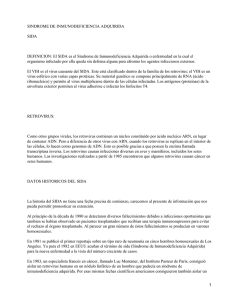 Enfermedades y tumores derivados del SIDA (Síndrome De Inmunodeficiencia Adquirida)