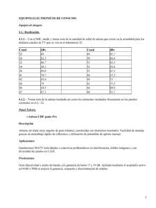 EQUIPOS ELECTRONICOS DE CONSUMO 4.1.−Realización. 4.1.1. Canal