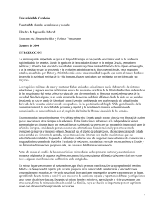 Estructura del sistema político y jurídico venezolano