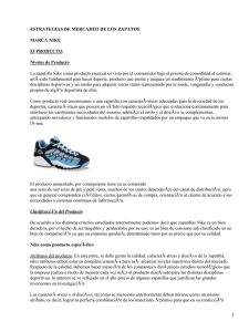Estudio de mercado: zapatillas de deporte
