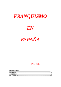 Franquismo en España