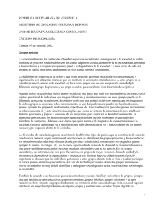 REPÚBLICA BOLIVARIANA DE VENEZUELA MINISTERIO DE EDUCACIÓN CULTURA Y DEPORTE