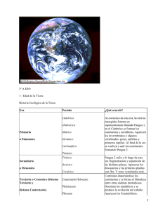3º A ESO 1− Edad de la Tierra