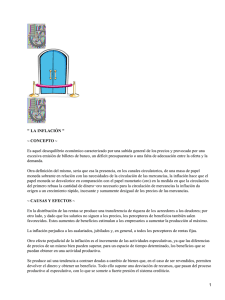 Inflación en México