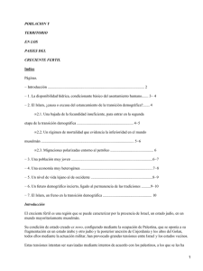POBLACION Y TERRITORIO EN LOS PAISES DEL