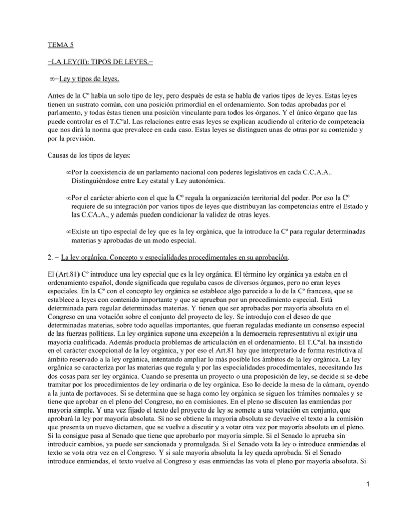 La ley