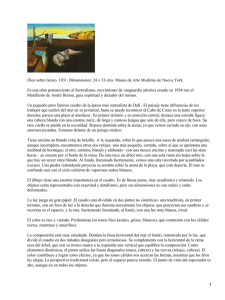 La persistencia de la memoria; Salvador Dalí