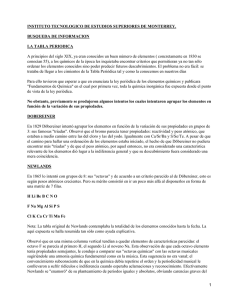 INSTITUTO TECNOLOGICO DE ESTUDIOS SUPERIORES DE MONTERREY. BUSQUEDA DE INFORMACION