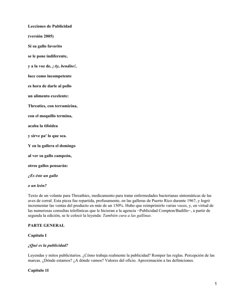 Lecciones De Publicidad Venezolanas
