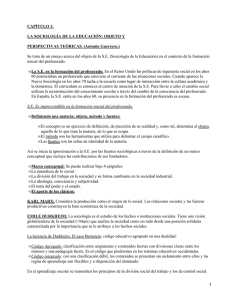 Manual de sociología de la educación; Antonio Guerrero