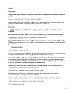 Unidad 4 Matrimonio.