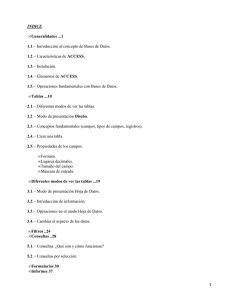 INDICE Generalidades ...1 1.1 1.2