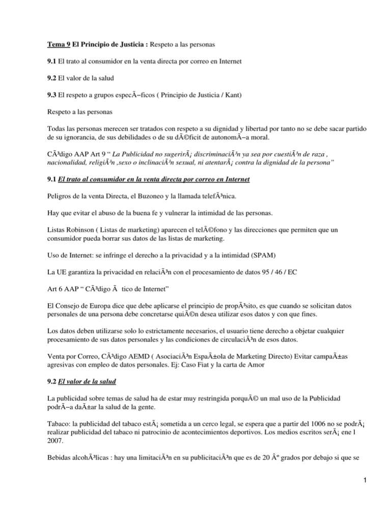 Principio De Justicia