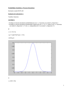 Probabilidad, Estadística y Procesos Estocásticos usando Matlab